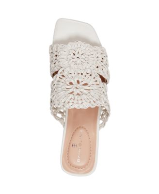 Women's Melvana Woven Kitten Heel Sandals