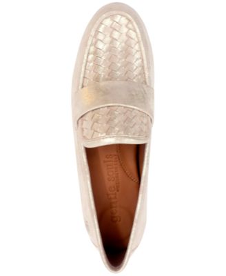 Women's Crew Woven-Vamp Loafers