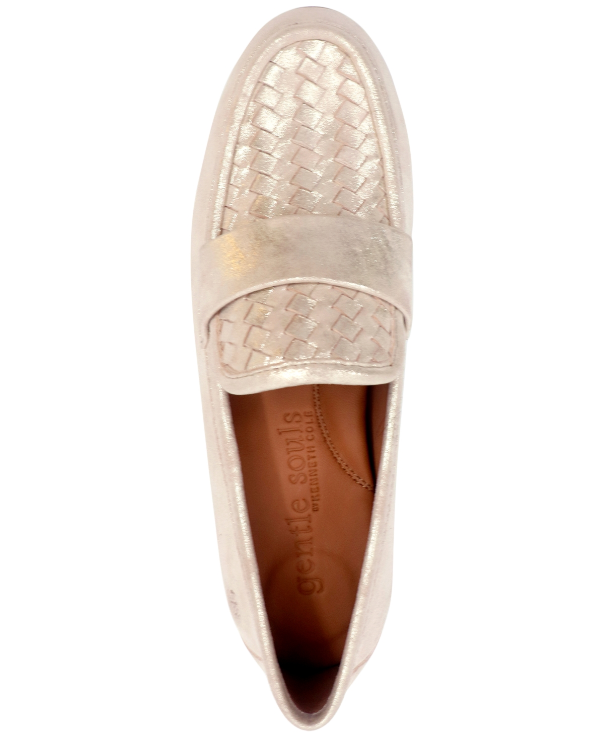 GENTLE SOULS WOMEN'S CREW WOVEN-VAMP LOAFERS 
