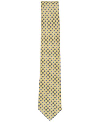 Men's Dovekie Box-Pattern Tie, Exclusively at Macy's
