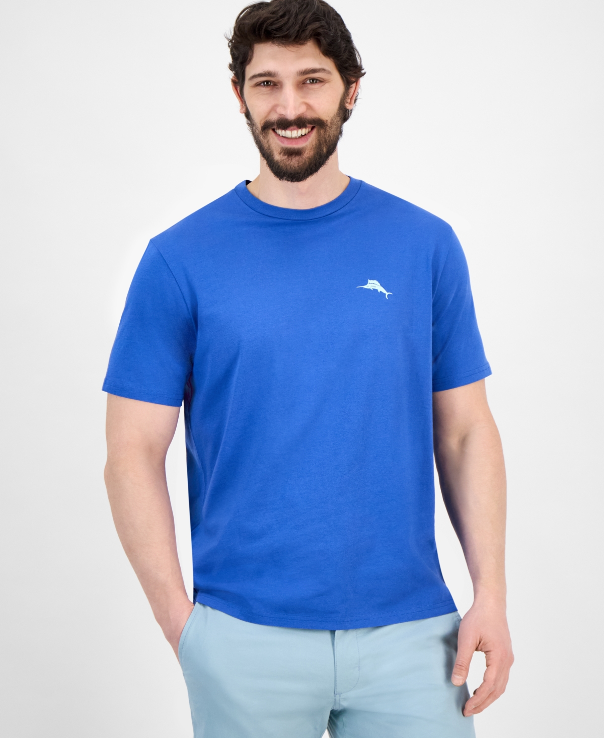 Tommy Bahama Men's Marlin Wave Graphic T-shirt In Blue