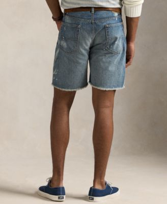 Men's 8-Inch Vintage Classic Denim Shorts