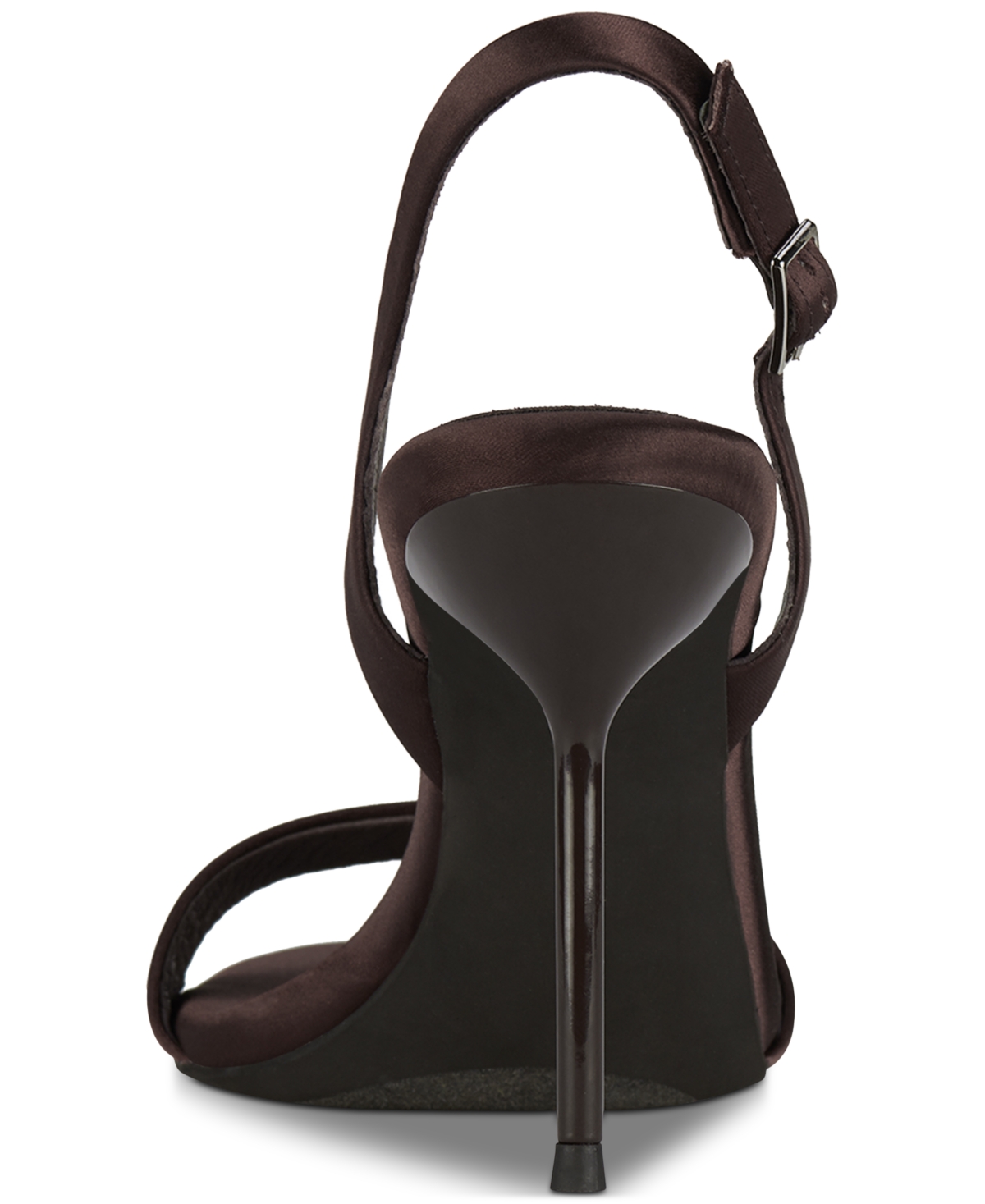 Jeffrey Campbell Go-getter Halter Stiletto Dress Sandals In Coffee Satin