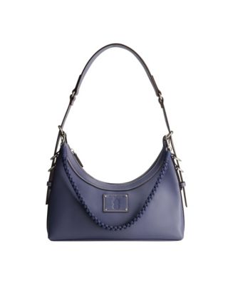 Tommy Bahama Debossed Logo Zip-Top Hobo Bag - Macy's