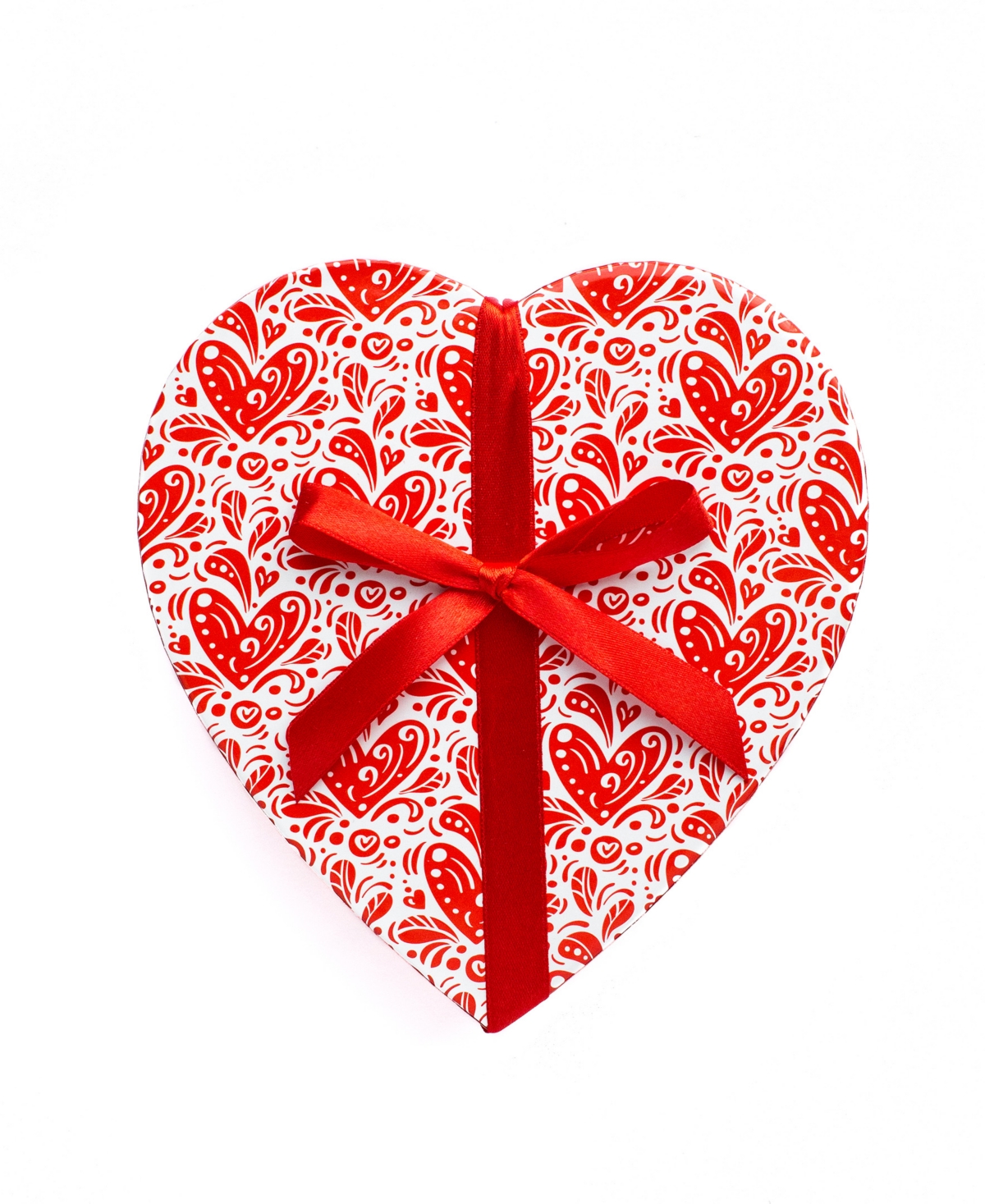 Sugar Plum Chocolates Valentine's Day Heart Truffles, 12 Pieces