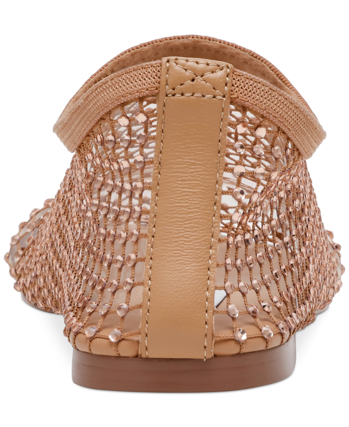 Steve Madden Women's Mino Mesh Rhinestone Flats