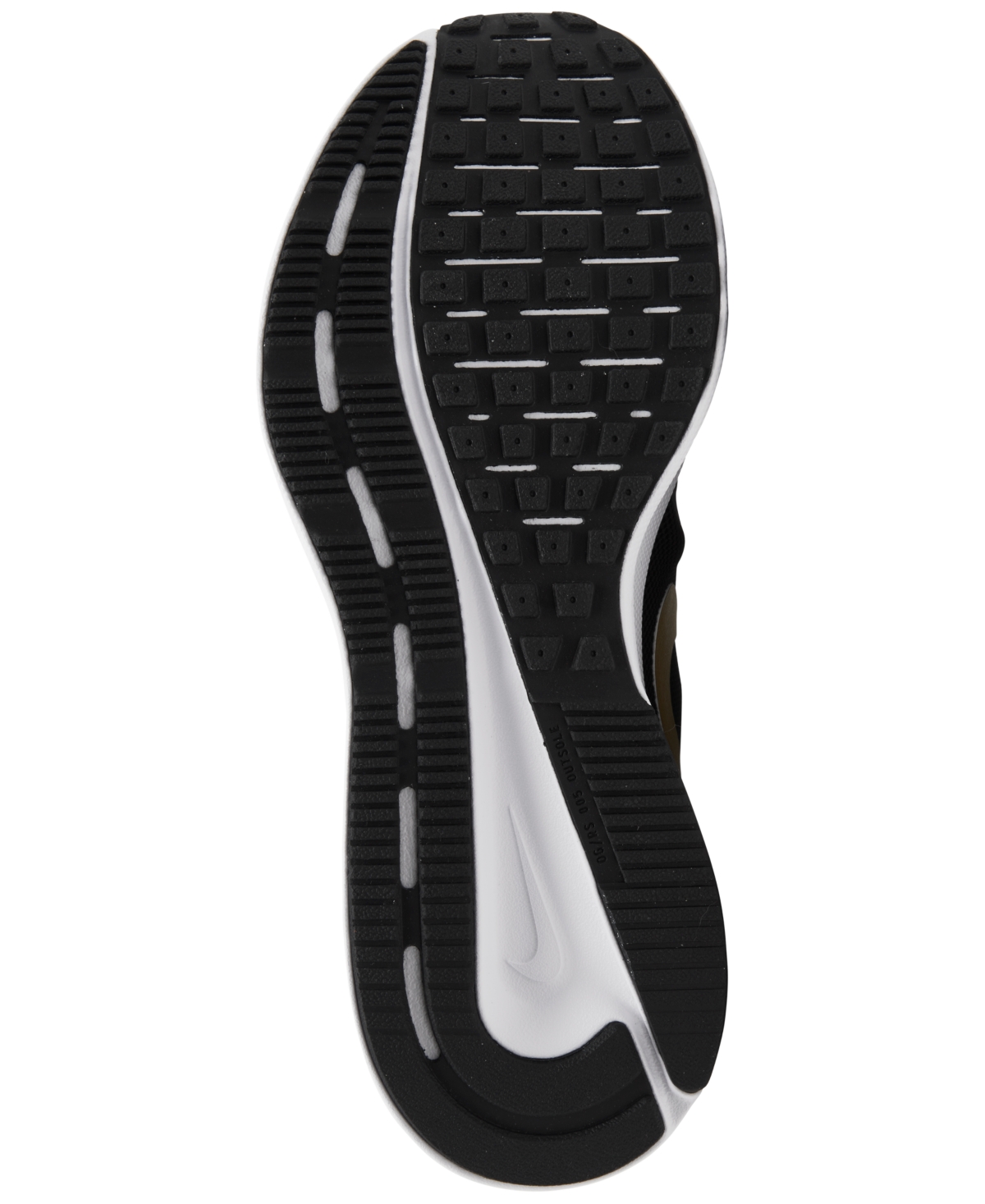 Nike Women's Run Swift 3 Running Sneakers From Finish Line In Black,met Gold