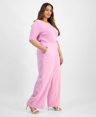 Plus Size Wide-Leg Pants