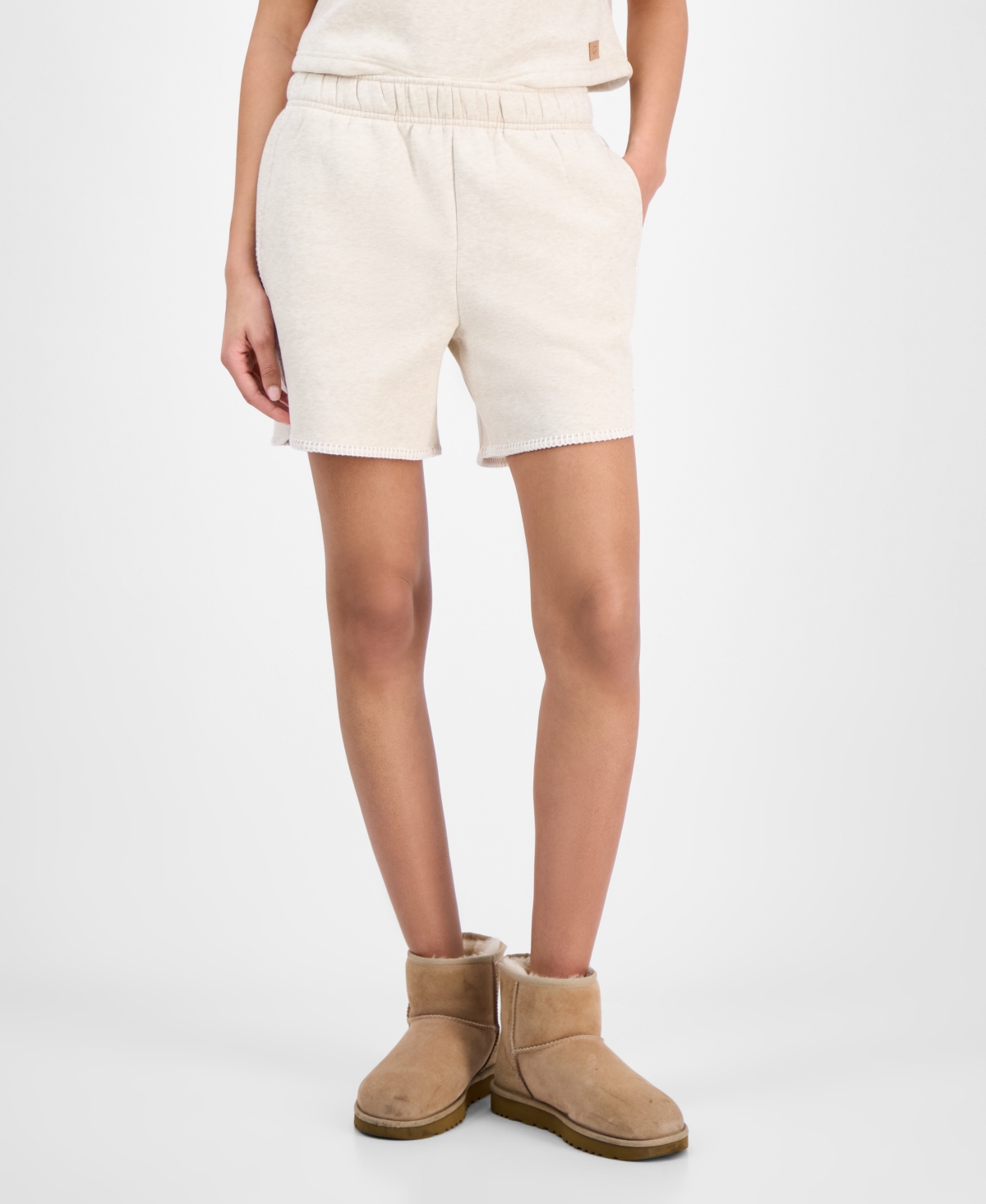 Ugg Women's Pull-on Classic Shorts In Sand Heather
