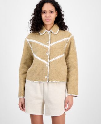 【UGG】★ジャケット★ Women's Ellison UGGfluff Shell Jacket UGG® Women's Ellison UGGfluff Shell Jacket - Macy's