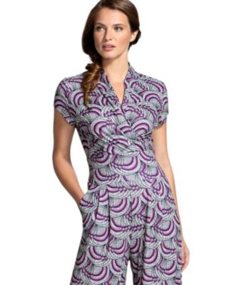 Women's Printed Wideleg Jumpsuit