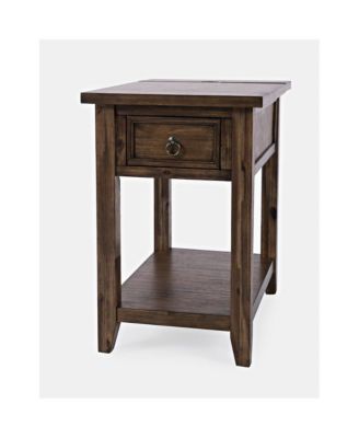 Bakersfield Mission Style  USB Charging Side Table