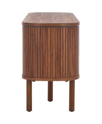 Tealla 2 Tambour & 1 Glass Lift Door Media Stand