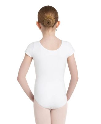 Girls Team Basics Short Sleeve Leotard