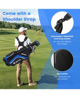 Lightweight Golf Stand Bag with 14 Way Top Dividers and 6 Pockets