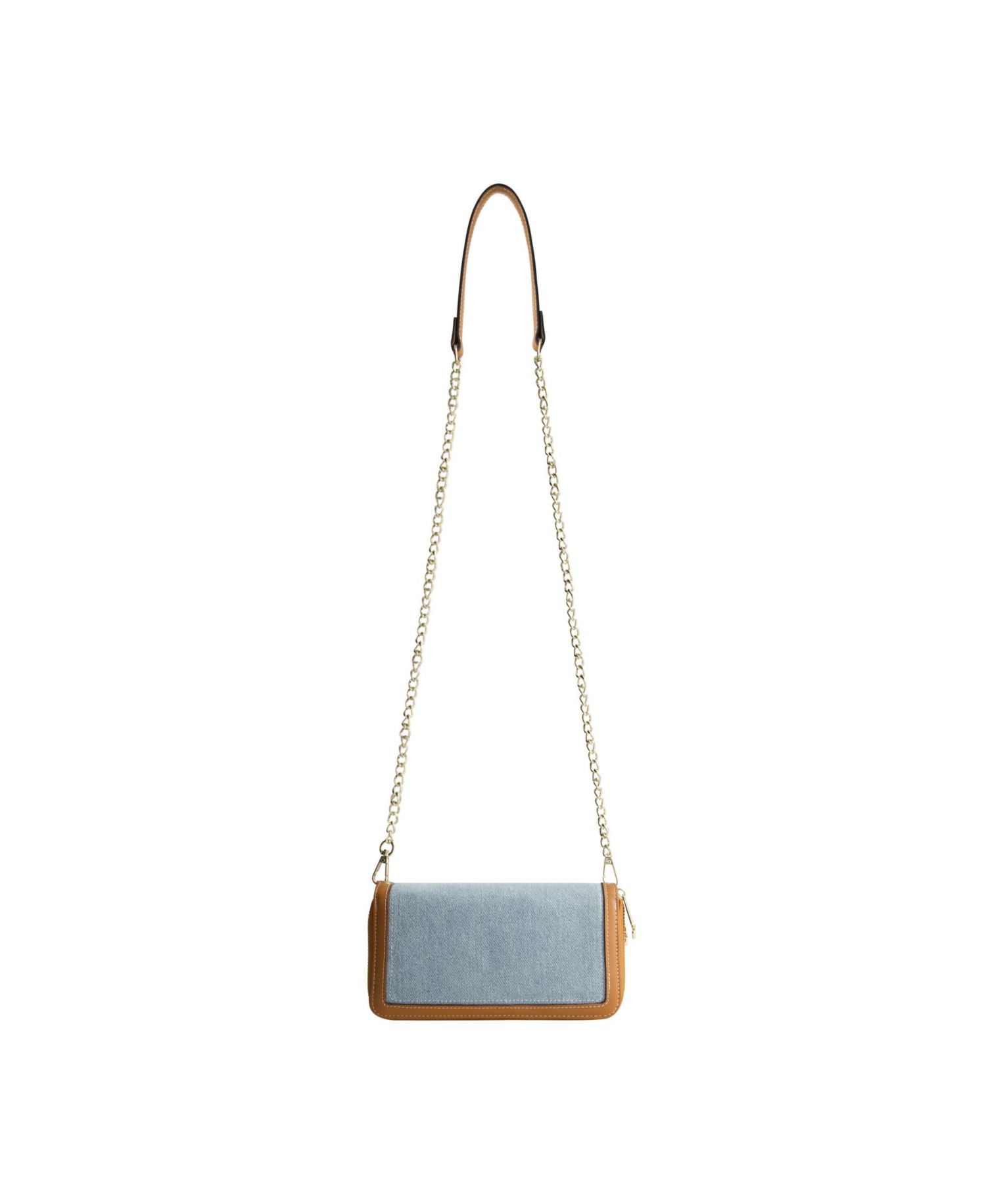 Buddha Patch Double Zip Chain Wallet