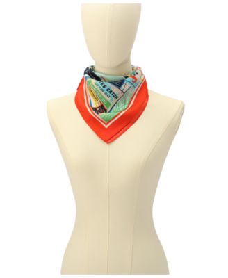 Women's Shrimp Shack Silk Bandana Scarf