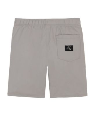 Boys' 8-20 Embroidered Monogram Tech Shorts