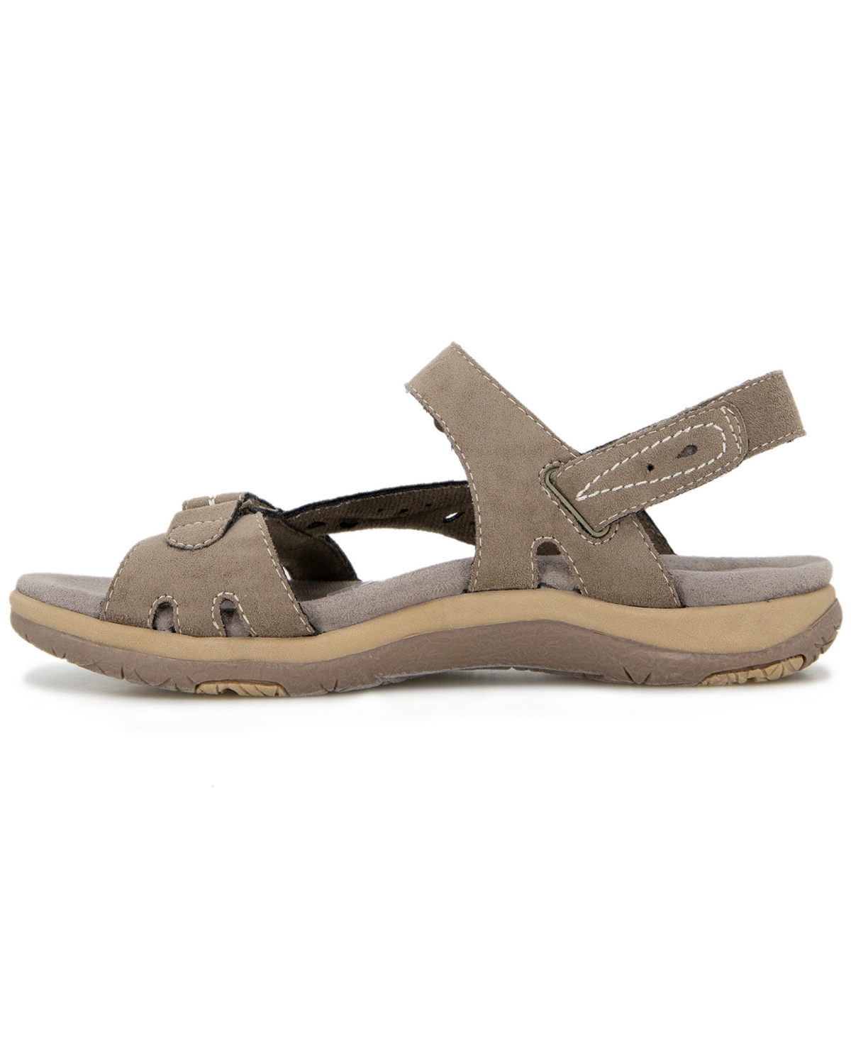 Jbu Women's Stephie Wide Flat Sandal