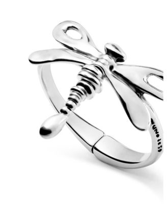 Sterling Silver Plated Dragonfly Bracelet