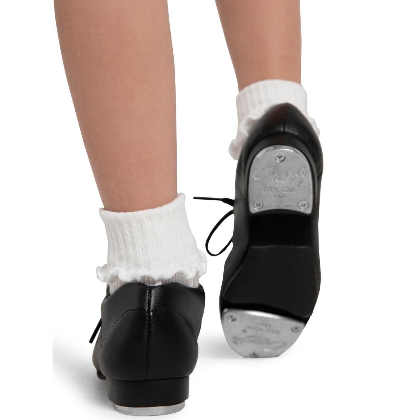 Обувь Capezio Fluid Tap Shoe для девочек, цвет: Чёрный — фото 2