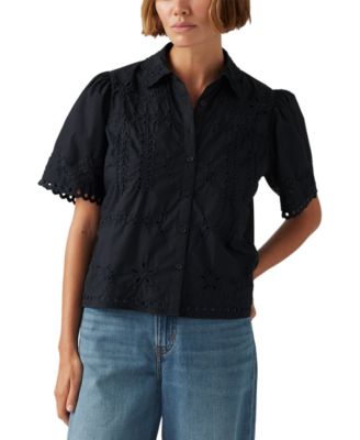 Levi's - Women's Rayne Cotton Button-Front Camp Shirt