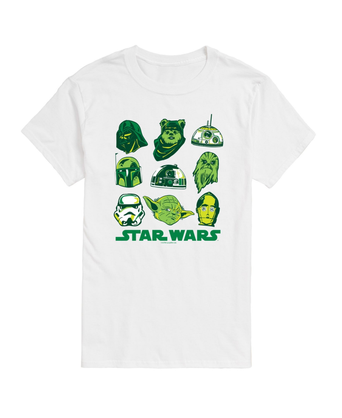 Airwaves Men's Star Wars St Patricks Day Short Sleeve T-Shirt