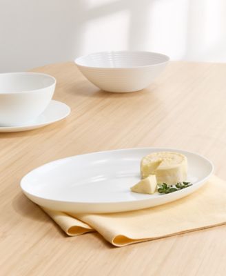 Opal Glass Coupe Serving Platter, Exclusively at Macy's 