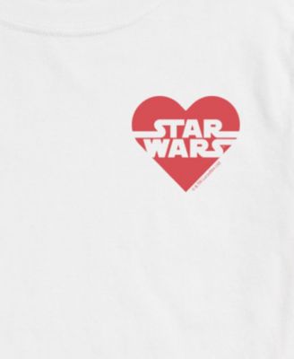 Men's Star Wars Heart Short Sleeve T-Shirt