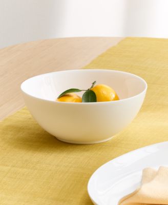 Opal Glass Soft Rim Vegetable Bowl