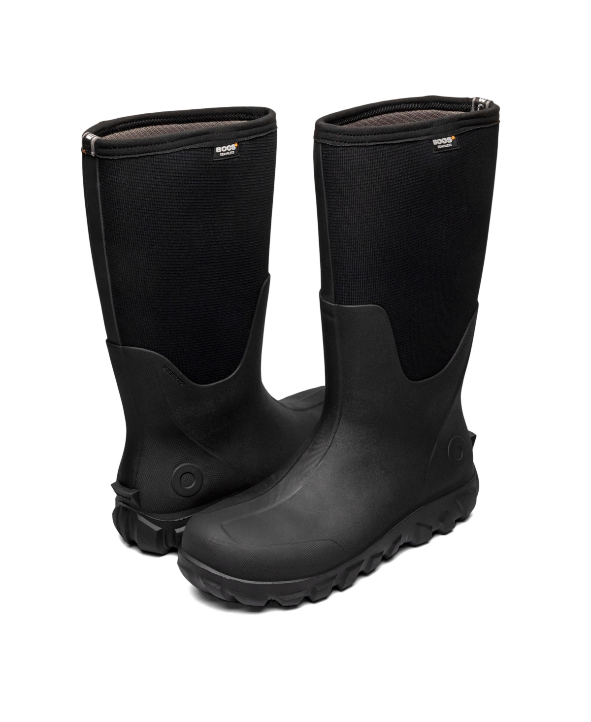 Bogs Men's Classic Seamless Tall Nt Boot In Black