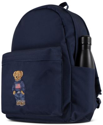 Boys' and Girls' Polo Bear Canvas Backpack