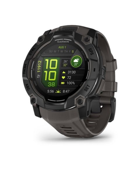 Умные GPS-часы Garmin Instinct 3 Amoled, 50 мм, защищённые, Black/Charcoal