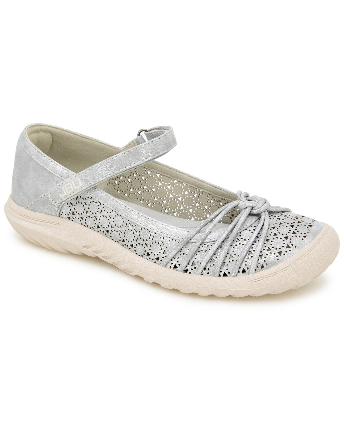 Women's Ramy Mary Jane Shoe - Silver Shimmer