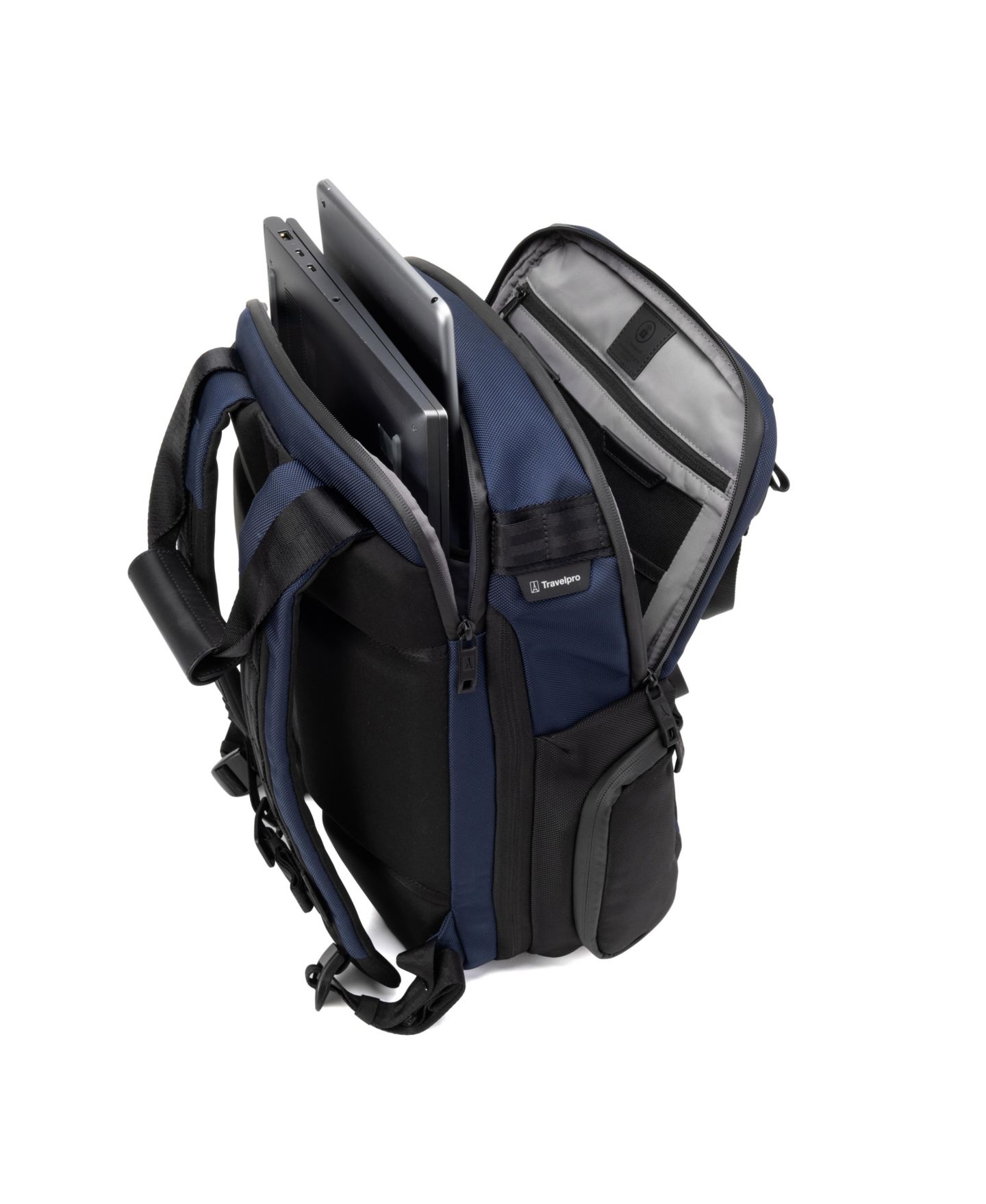 Рюкзак Travelpro Altitude Medium Expandable Laptop, цвет: Тёмно-синий — фото 5