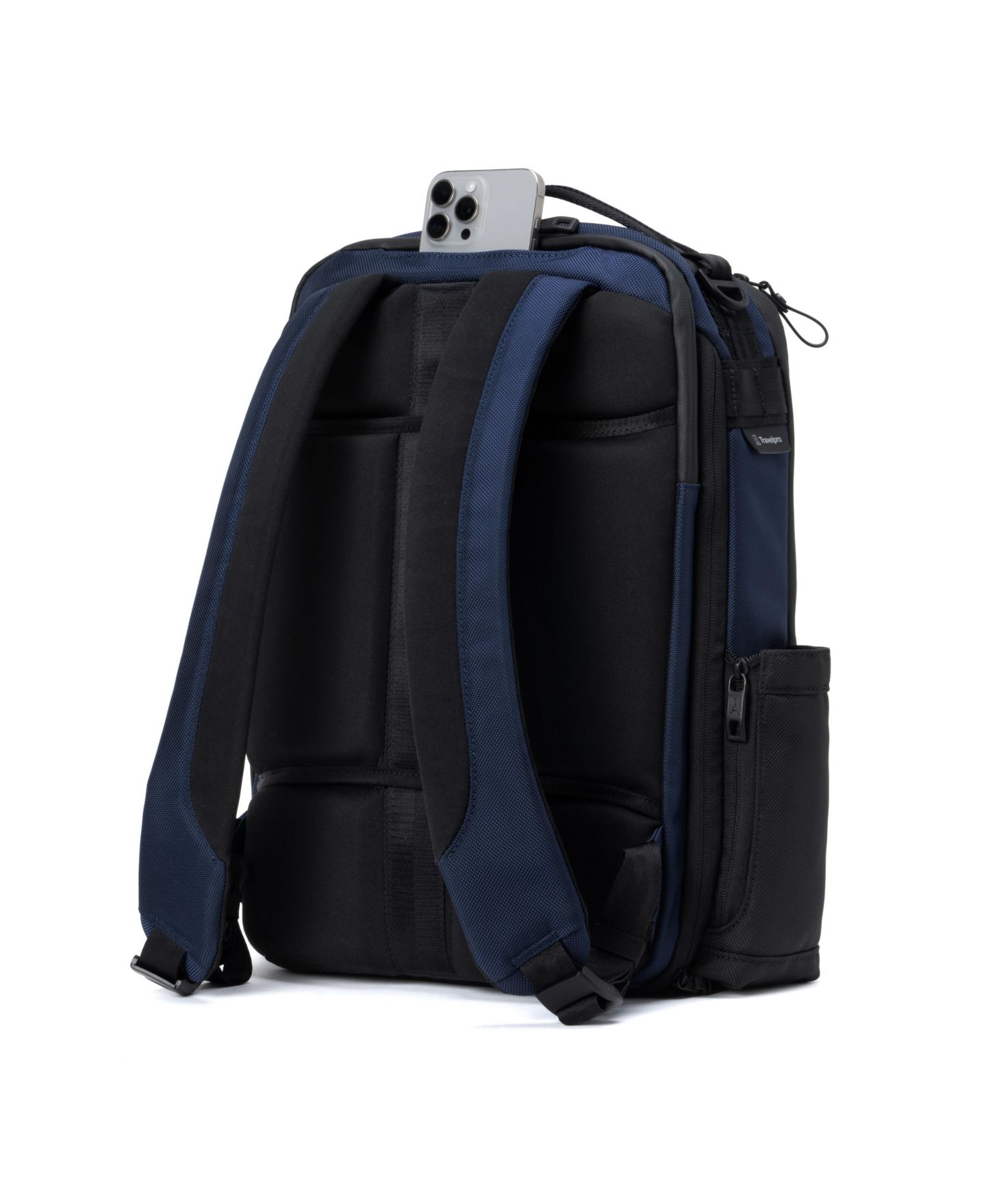 Рюкзак Travelpro Altitude Slim Expandable Laptop, цвет: Тёмно-синий — фото 7