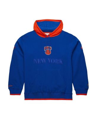 Men's Royal New York Knicks Hardwood Classics Team OG 3.0 Pullover Hoodie