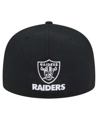 Men's Black Las Vegas Raiders Ransom 59FIFTY Fitted Hat