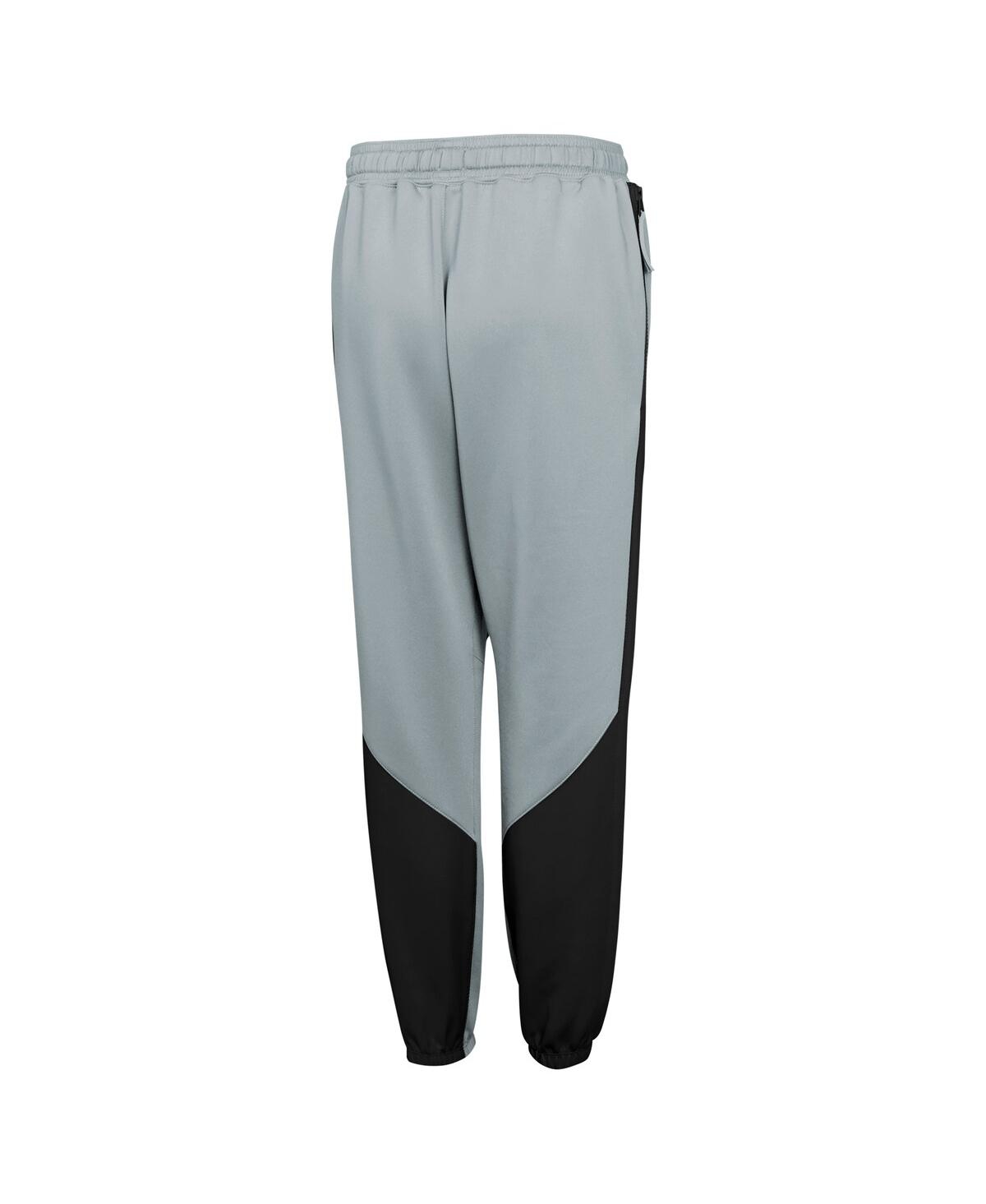 Nike Big Boys And Girls Silver San Antonio Spurs 2024/25 Authentic Showtime Pants In Silver