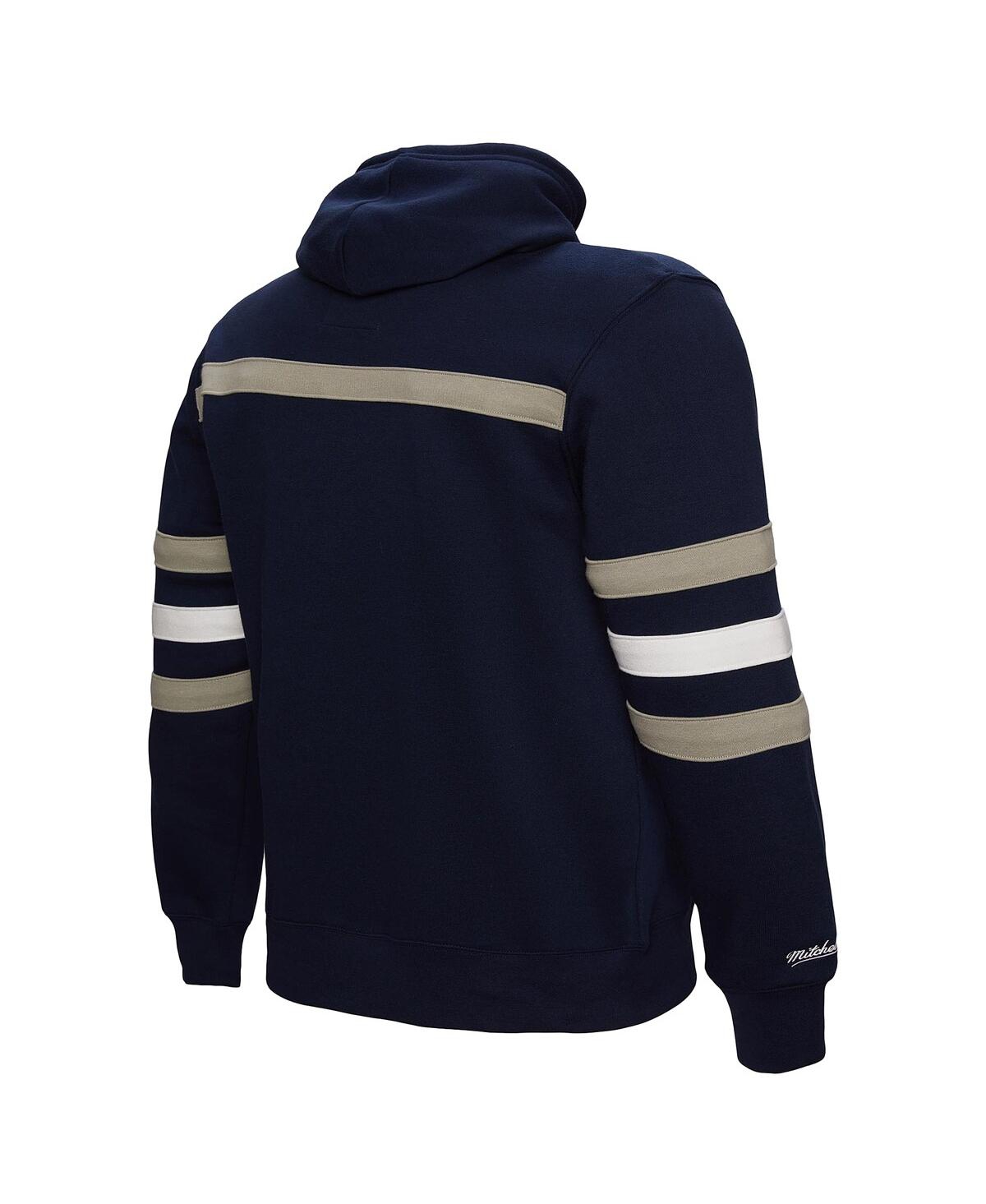 Mitchell & Ness Men's Navy Dallas Cowboys America's Team Head Coach Pullover Hoodie In Navy