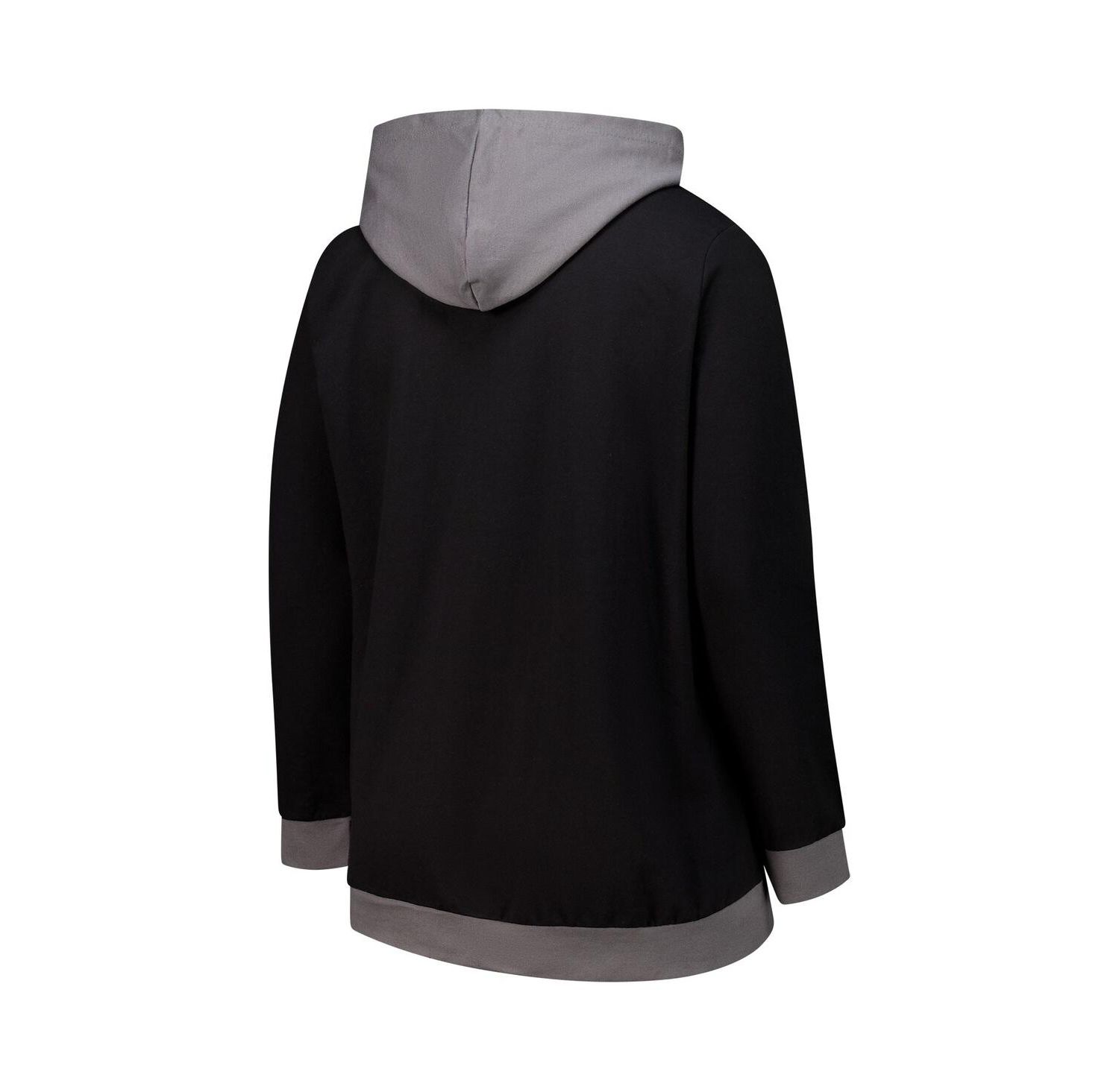 Women's Black Cincinnati Bengals Hit It Full-Zip Hoodie