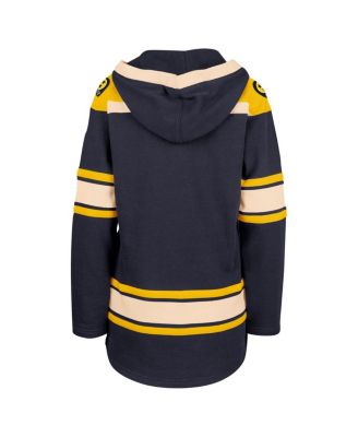 Women's Navy Nashville Predators Superior Lacer Pullover Hoodie