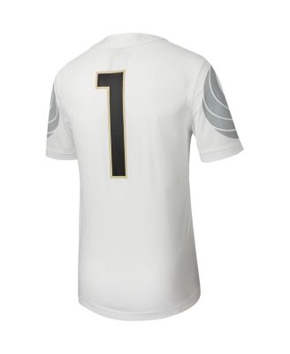 Men's 1 White UCF Knights Untouchable Replica Football Jersey
