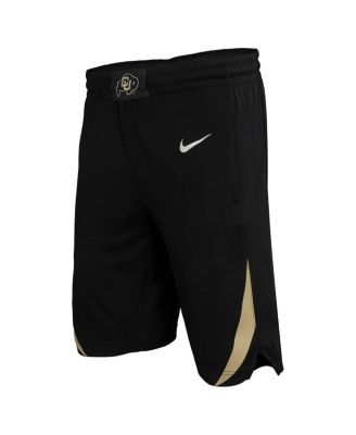 Men's Black Colorado Buffaloes Replica Performance Basketball Shorts