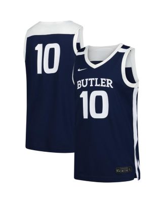 Nike - Men's  10 Navy Butler Bulldogs Replica Basketball Jersey