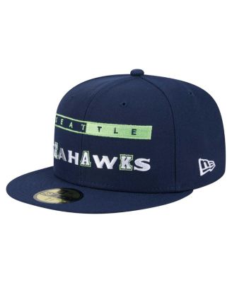 New Era - Men's College Navy Seattle Seahawks Ransom 59FIFTY Fitted Hat