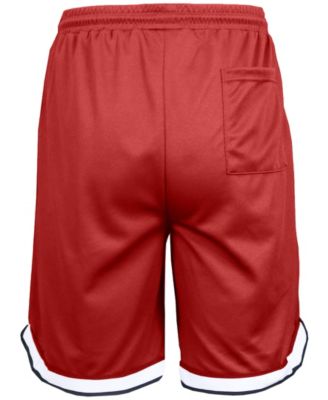 Men's Premium Active Moisture Wicking Workout Mesh Shorts with Trim