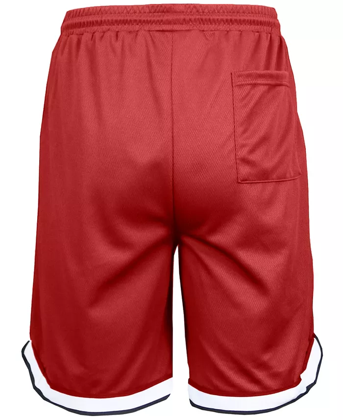 Men's Premium Active Moisture Wicking Workout Mesh Shorts with Trim - thumbnail 5