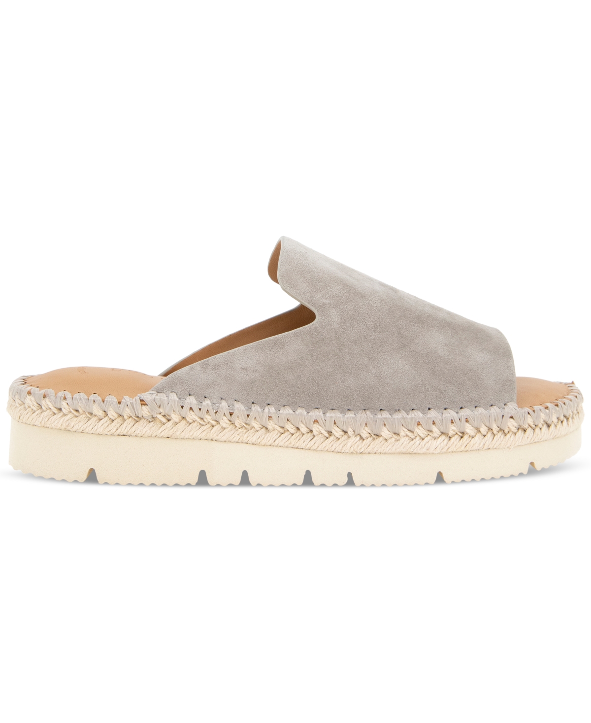 Gentle Souls Women's Leilani Slide Sandals In Taupe Snake Leather
