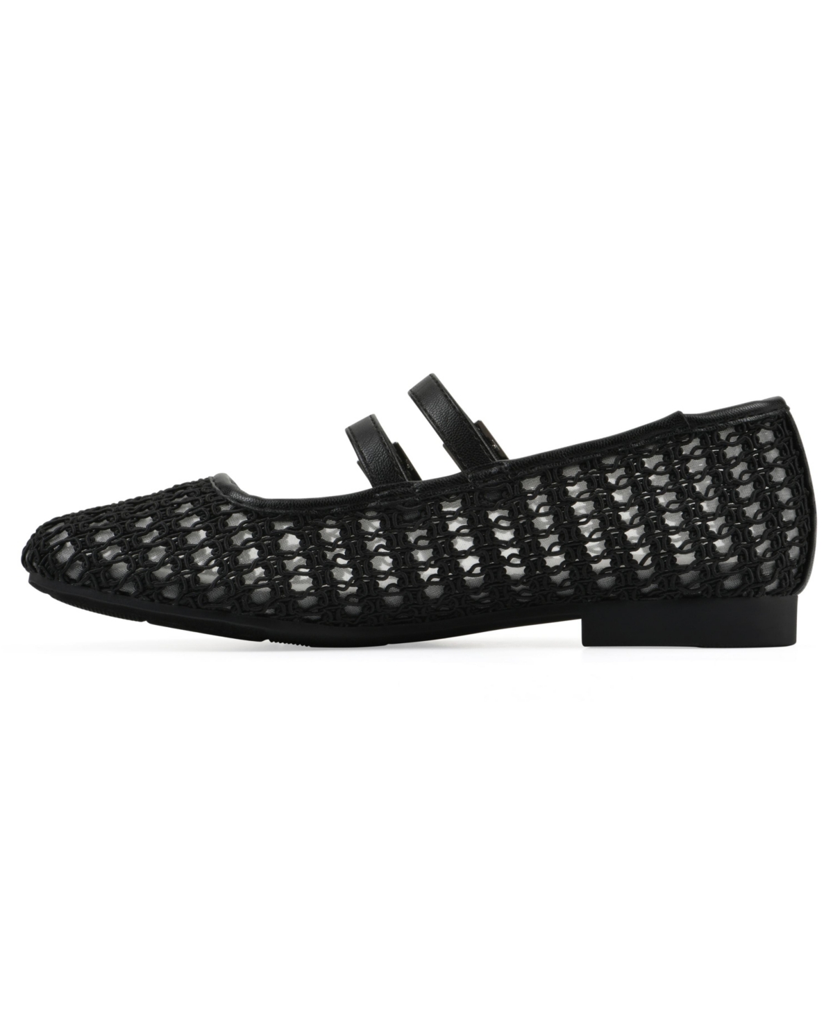 Cliffs By White Mountain Besnik Mary Jane Flat In Black Fabric